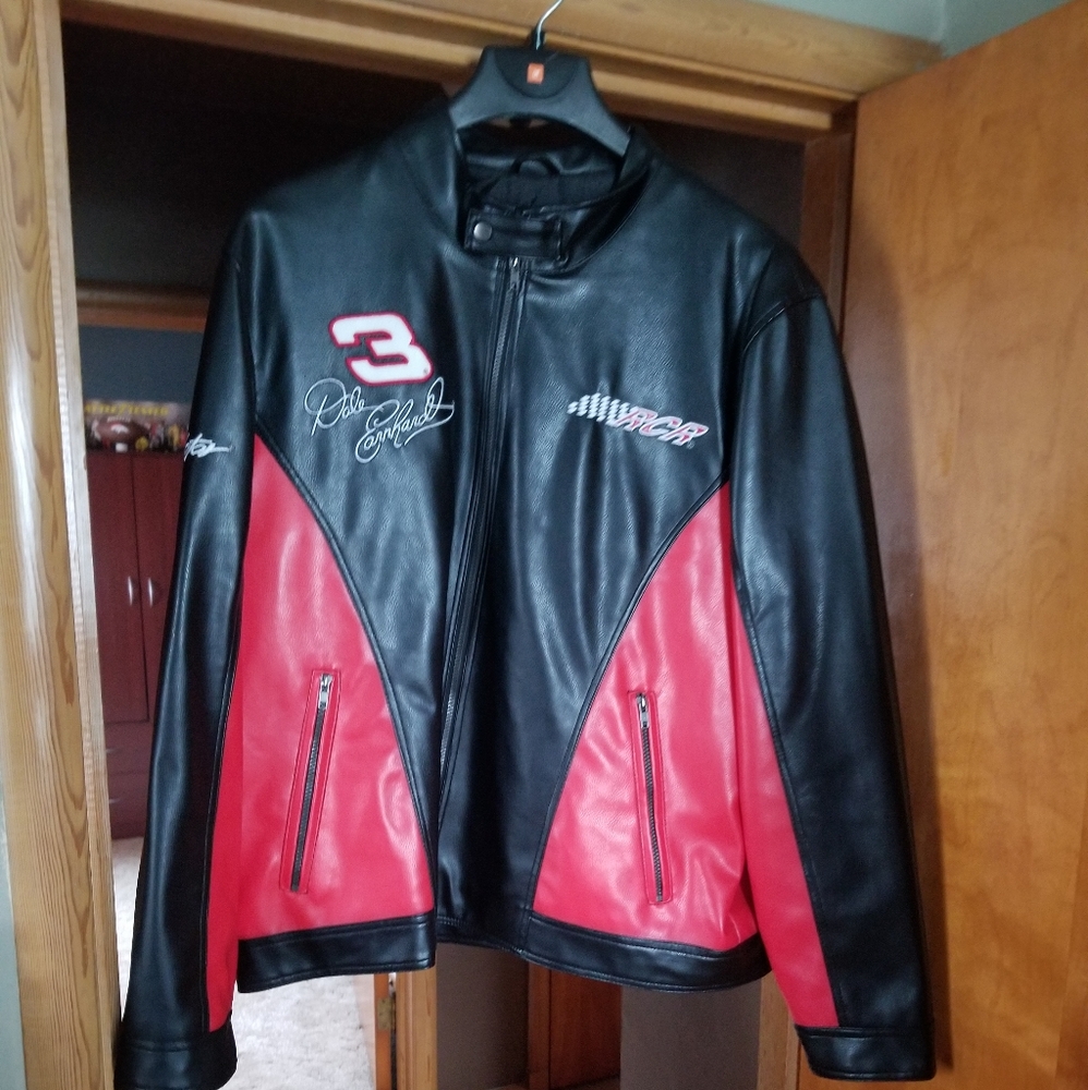 NWOT Leather Dale Earnhardt SR coat
